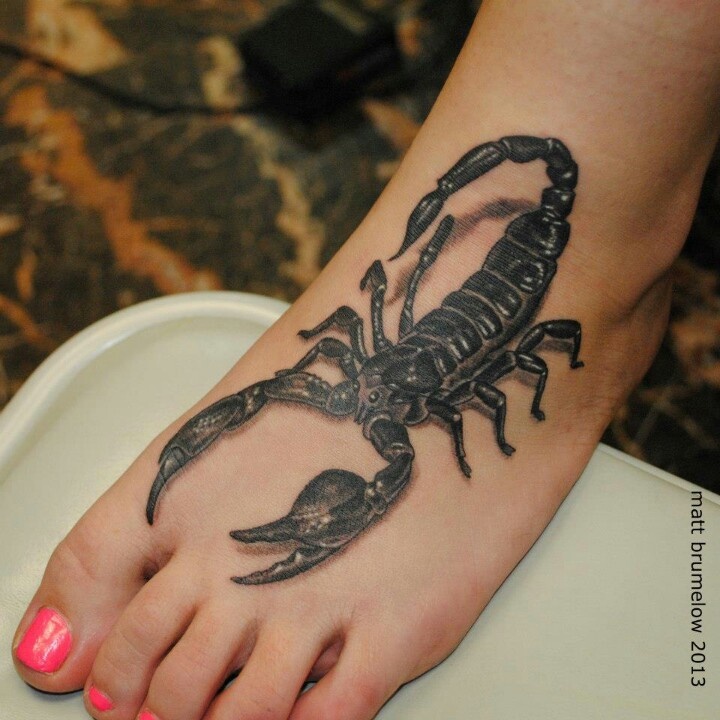 scorpion medicine -tatto